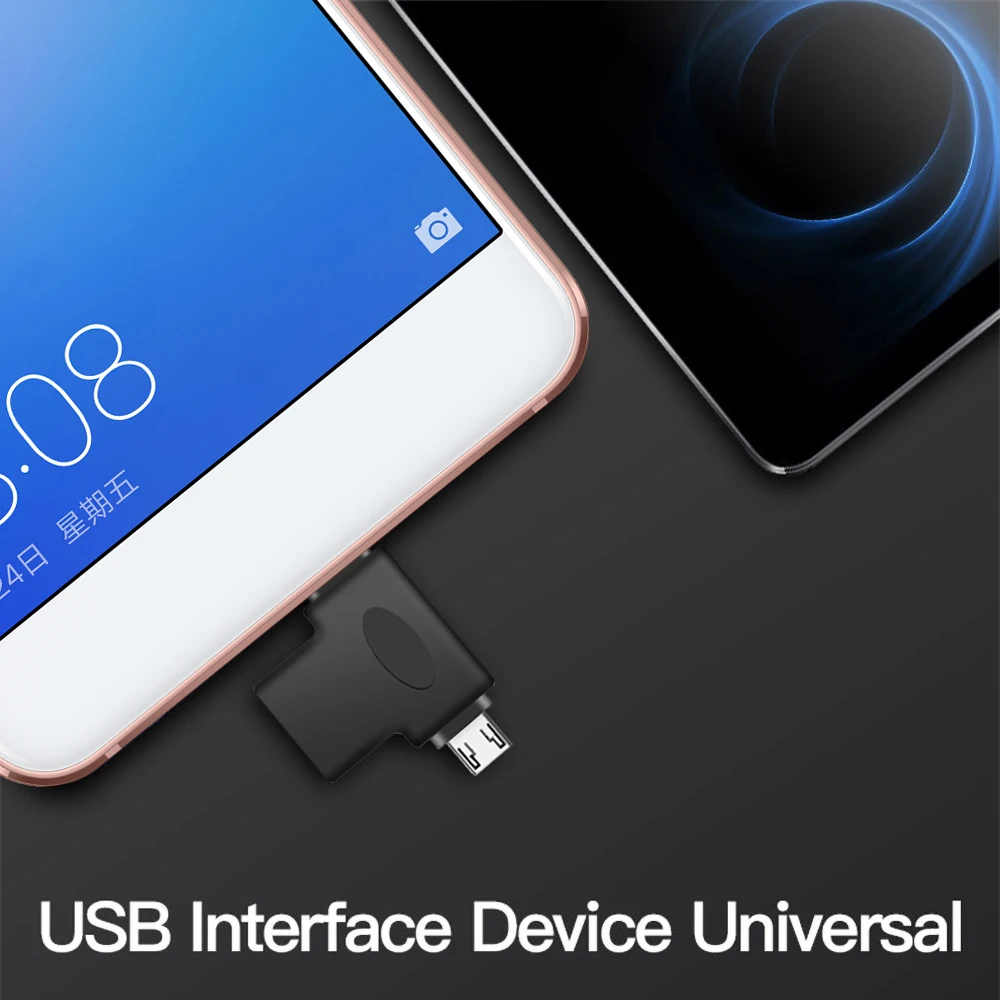 2 в 1 телефон OTG адаптер Micro usb type C к USB 3,0 конвертер зарядный кабель синхронизации данных для huawei LG htc samsung Xiaomi