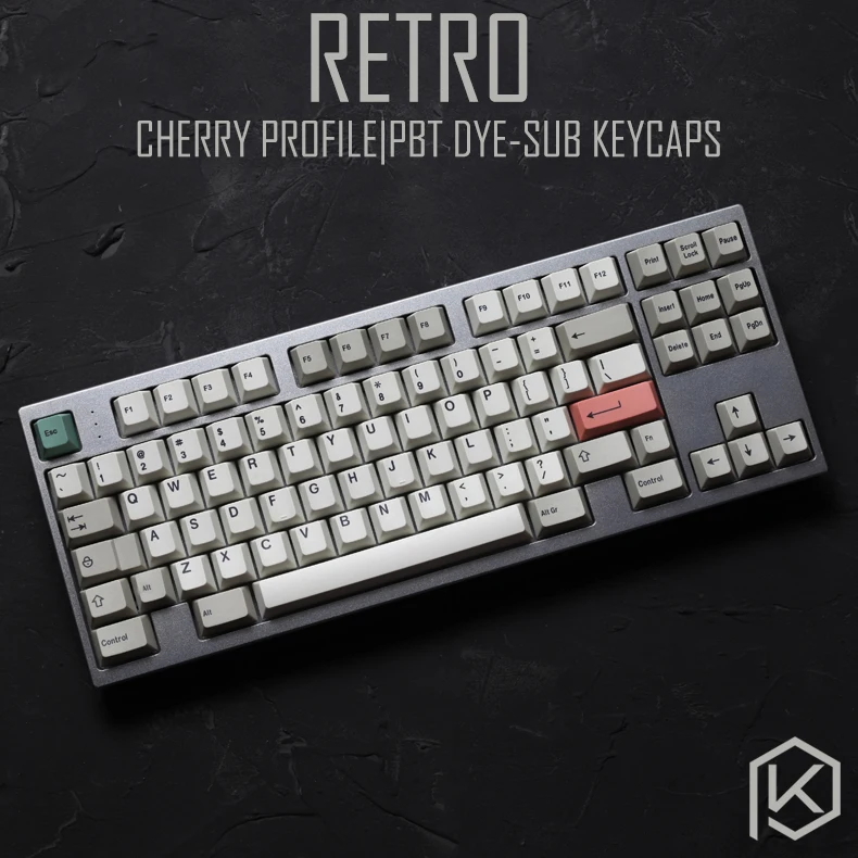 9009 colorway 169 Черри профиль краситель Sub Keycap набор Толстая PBT пластиковая клавиатура