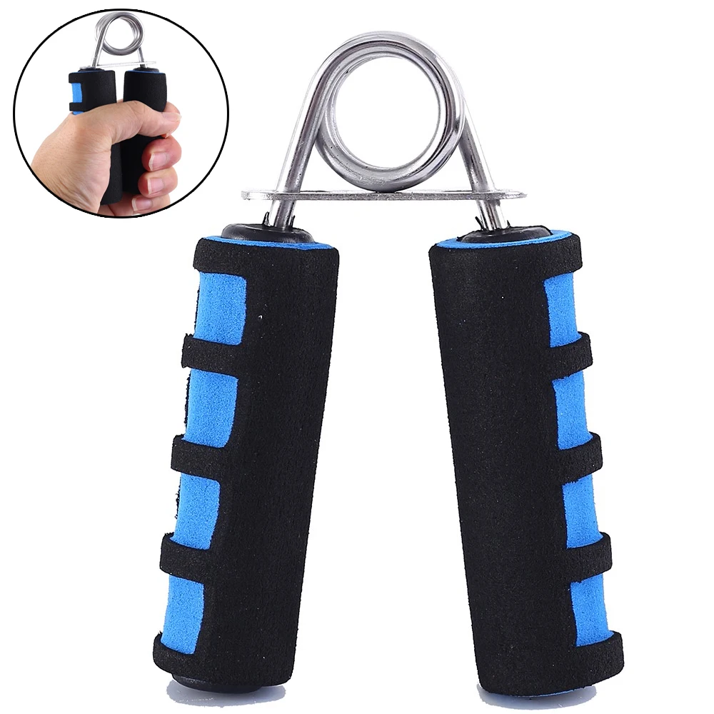 Spring Hand Grip Finger Strength Trainer Hand Gripper Exerciser Wrist Strengthener Soft Foam Hand Exerciser Strength Device