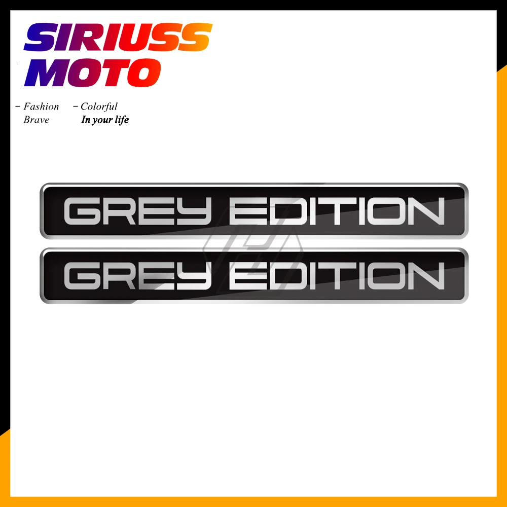 

3D Motorcycle Grey Edition Sticker Case for Triumph BMW Honda Suzuki Kawasaki Yamaha Ducati Aprilia Motor Sticker