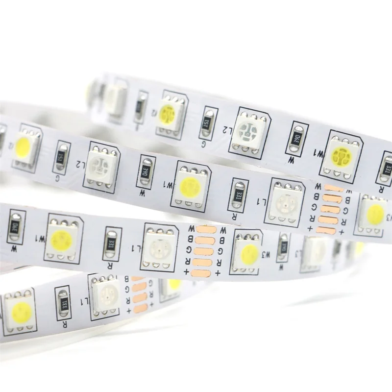 

SZYOUMY 1000 Meters RGBW RGBWW 5050 SMD LED strip Light non-waterproof DC12V 60Leds/M 300 LEDS Flexible strip light Cheap FEDEX