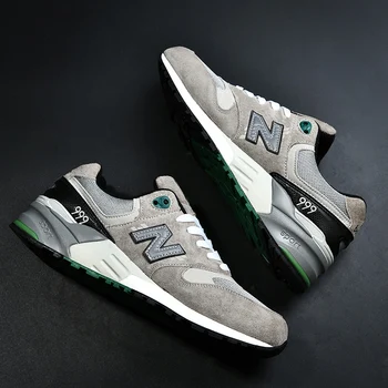 

The official flagship store genuine 999 couple nb net noodles casual sneakers men's new color matching color hiking shoes