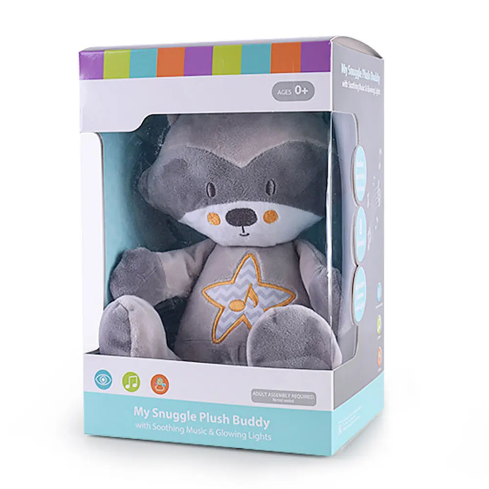Brinquedo de Pelúcia Presente com Luz da Noite Calmantes para Viagem Bebê Dormindo Soother Máquinas Infantil Sons Transporte Dormir Som 2 Brinquedos e hobbies