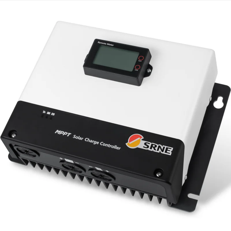 SRNE MPPT 태양 전지 충전기 컨트롤러 100A 85A 최대 입력 전압 150V-250V 12V/24V/36V/48V 디스플레이 화면