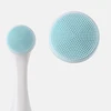 brosse nettoyante visage du visage en Silicone, Double Face, nettoyant pour le visage