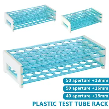 

Test Tube Rack Holder School Science Chemical Reaction Lab Tool 3 Floors 40/50 Holes Durable Convenient Cuvette Rack Stand