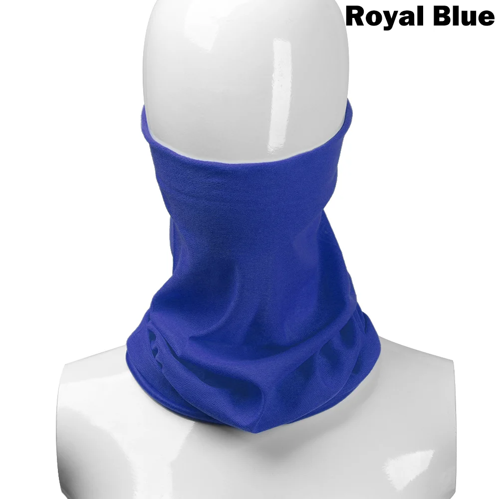 2-royal blue 1 шт., модная, 3 в 1, унисекс, Флисовая теплая шапка для шеи, многофункциональная, шарф, воротник, сноубординг, снуд, шарф - Цвет: 2-royal blue
