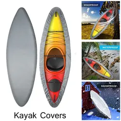 Waterproof Kayak Covers for Outdoor Storage Surfboard Sheet Stand Up Paddle Board Storage Fishing Boat Canoe UV Protection
