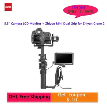 

Zhiyun 5.5'' Camera LCD Monitor + Zhiyun Mini Dual Grip for Zhiyun Crane 2 Crane V2 Crane M Gimbal Stabilizer