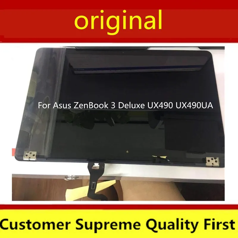 14-дюймовый ЖК-дисплей сенсорный экран для ASUS ZenBook 3 Deluxe UX490UA UX490U UX490UAR UX490 ноутбук