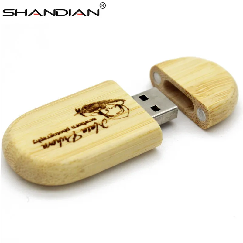 SHANDIAN wood usb флешка 4 ГБ 8 16 32 64 Флешка подарки карта памяти U диск 100% реальная емкость