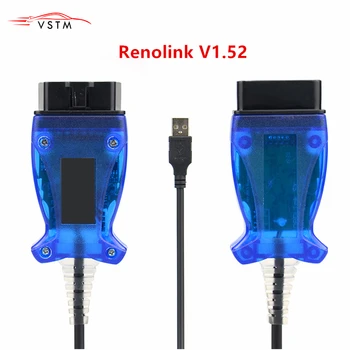 

2020 New Arrival Renolink OBD2 cable For Renault ECU Programmer V1.52 USB Diagstnotic Cable Renolink ECU programmer