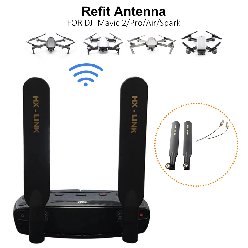 Усилитель сигнала DJI Mavic Air/Mini Pro 5000M двухчастотный всенаправленный усилитель с