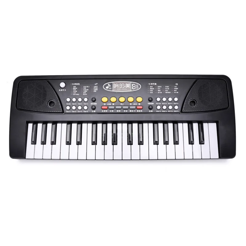 

Shaking Voice Network Red Amazon Multi-functional CHILDREN'S Electronic Keyboard Light-up Teaching 37 Key Educational Toy Small