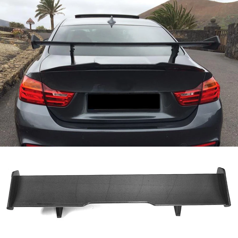 Углеродное волокно задний багажник загрузки спойлер крыло для BMW 5 серии F82 M4 купе