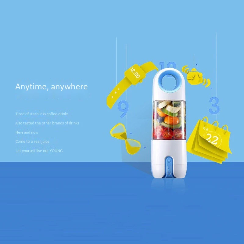 Портативный USB электрическая соковыжималка для фруктов ручной Овощной Соковыжималка Блендер перезаряжаемый мини-соковыжималка