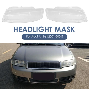 

Headlight Headlamp Shell with NO Bulb Personal Car Easily Installation Elements for Audi A4 B6 2001-2004 8E0941029C 8E0941030C