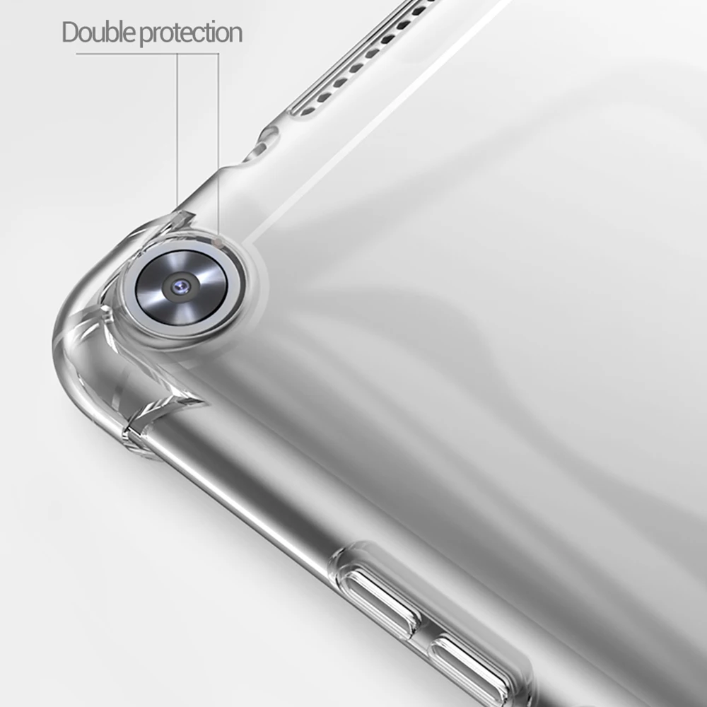 Funda Samsung Galaxy Tab S5e 10.5 2019 SM-T720 SM-T725 shockproof transparent soft silicone case flexible bumper back cover-4