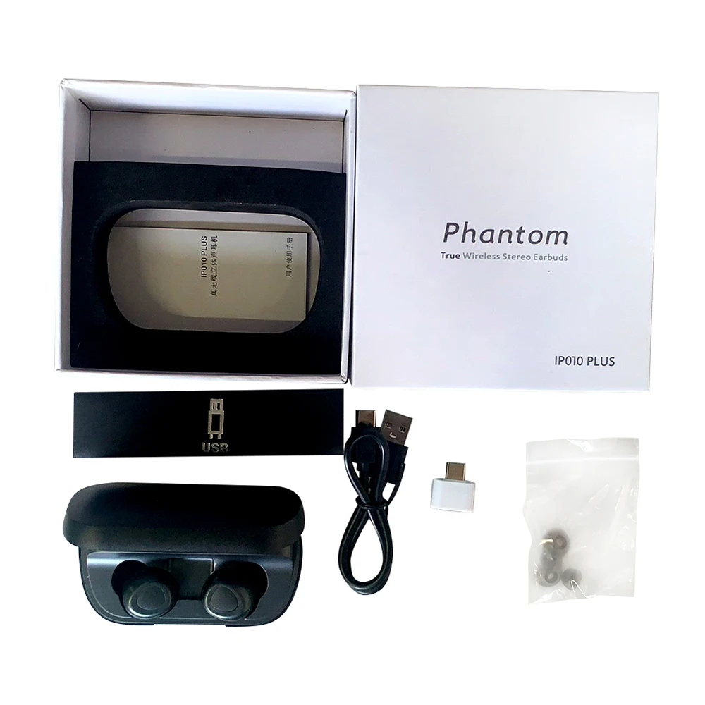 TWS IP010 PLUS True wireless bluetooth 5,0 стерео гарнитура удобные спортивные водонепроницаемые наушники применяются к Android/IOS