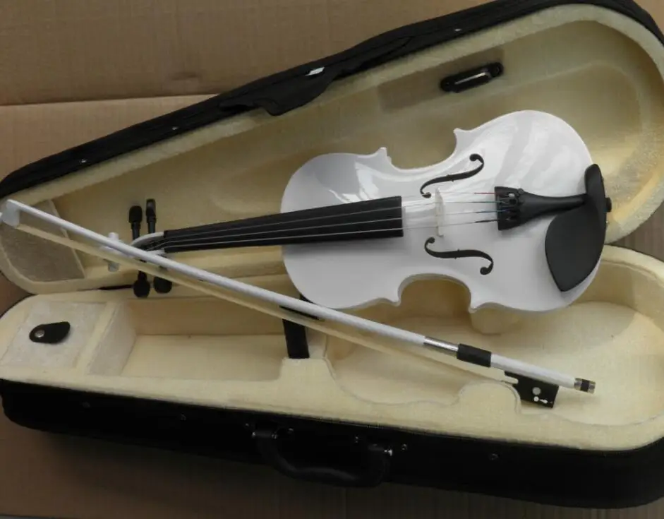 Learn Chilean White Violin 1/8 1/4 1/2 3/4 4/4 Complete Fall and Bow