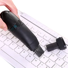 Мини-пылесос USB Автомобильное вентиляционное отверстие Пылезащитная щетка для чистки инструментов Ki пыль Вакуумный Очиститель Три головки съемная для клавиатуры