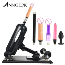 ANNGEOK Automatic Sex Machine Women Masturbation Machine Pumping Gun,Adult Sex Machine with Attachments