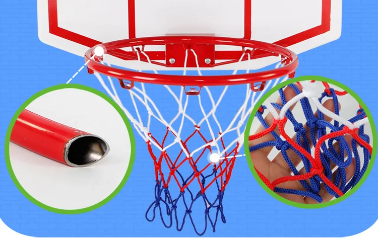 Support Standard Ball Extra-large Basketball Hoop Hanging Children Basketball Hoop Shooting Basketball Board Household Indoor Ou