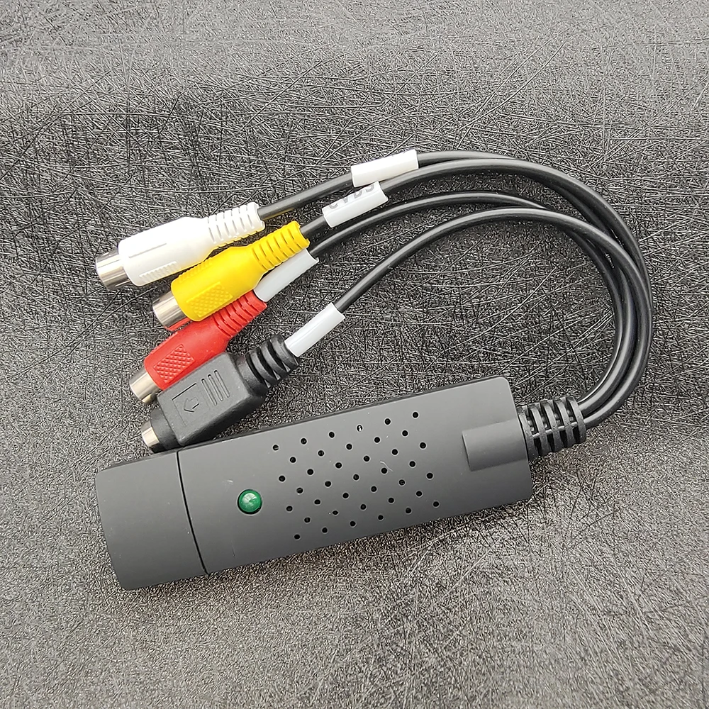 USB 2.0 Video Capture Card Video Audio Converter TV DVD VHS Audio Capture Adapter Card TV Video DVR For Windows
