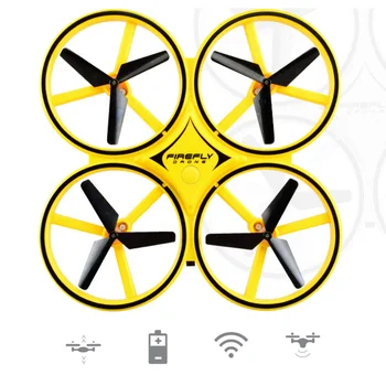 

ZF04 RC Drone Mini Infrared Induction Hand Control Drone Altitude Hold 2 Controllers Quadcopter for Kids Toy Gift