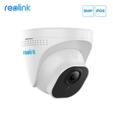 Reolink PoE IP Cámara 5MP ranura para tarjeta SD Domo seguridad vigilancia en exterior cámara CCTV visión nocturna Video vigilancia RLC-520