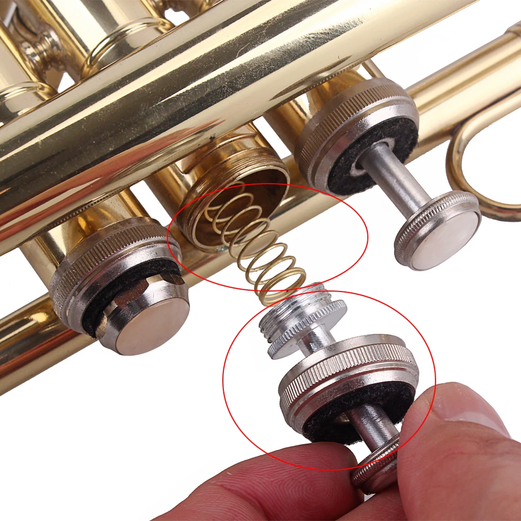 Set of 3 Trumpet Repairing Part Spring Trumpet Spring Wind Woodwind Instrument Parts trumpet instrument