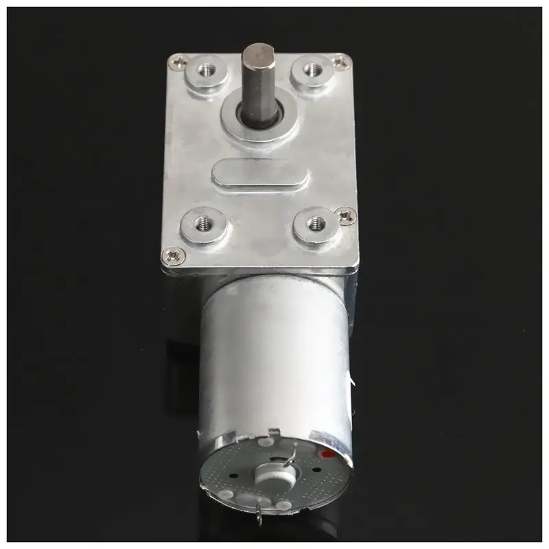 DC 12V 3rpm Reversible High Torque Turbo Worm Geared Motor Motor GW370