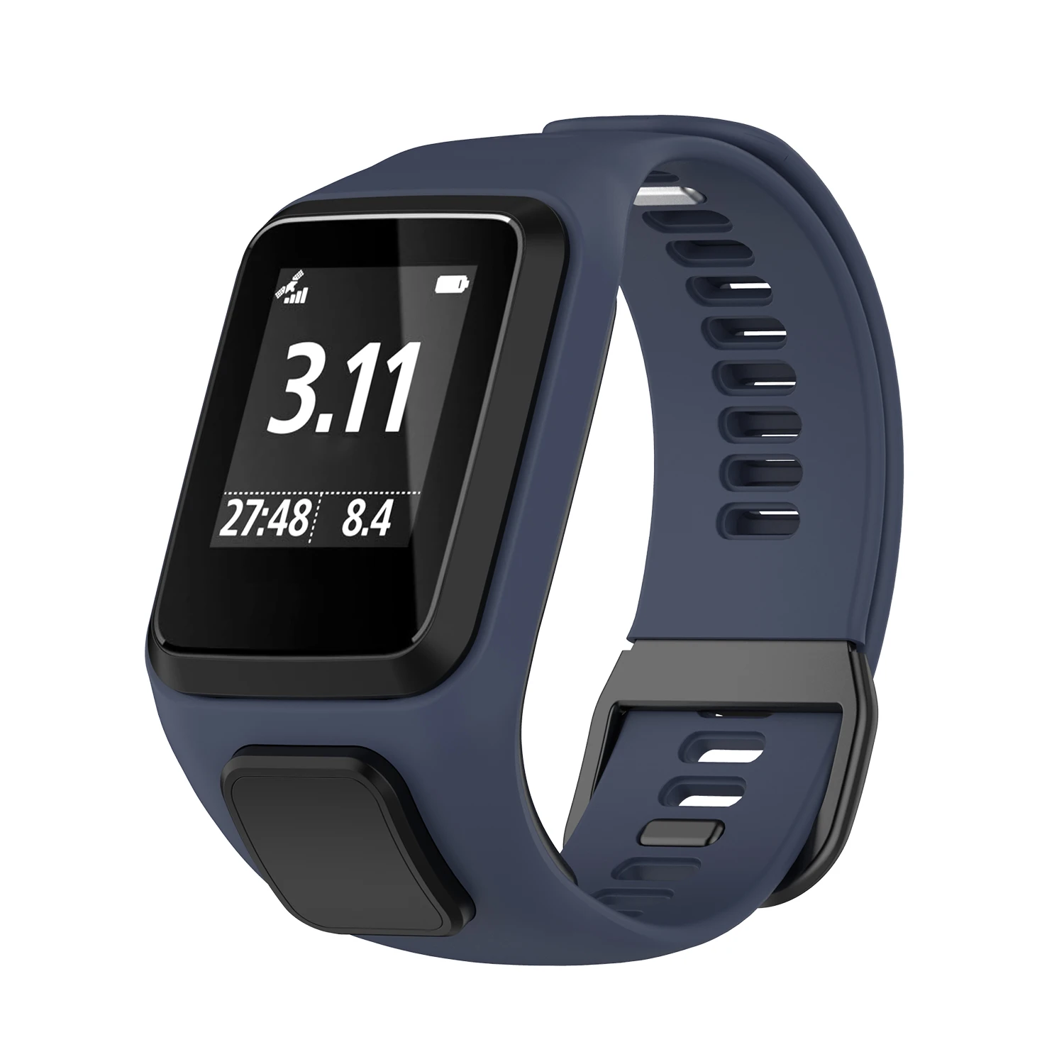 Cinturino Di Ricambio In Silicone Per Tomtom 2 3 Spark