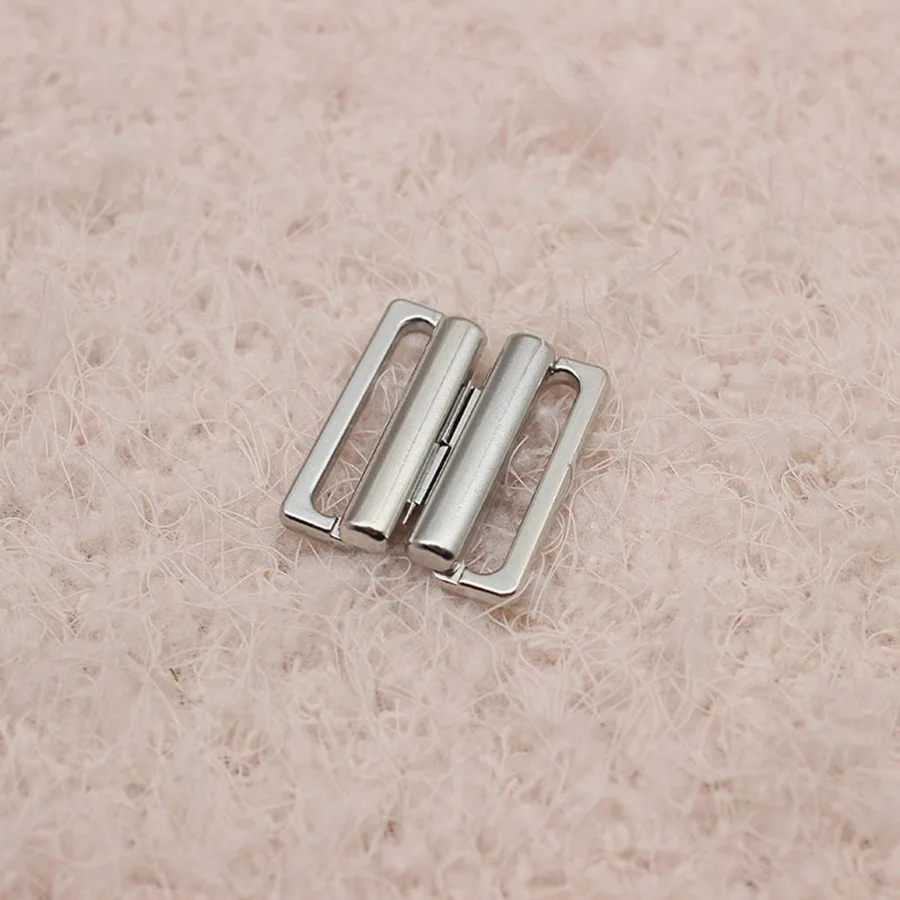 10 개/몫 14 Mm/19 Mm 도금 금속 테이프 클로저 후크 & 걸쇠 패스너 의류 브래지어 비키니 클립 후크 바느질 용품에 바느질