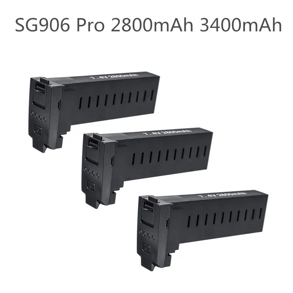 

SG906 PRO Spare Battery GPS Drone Self-Stabilizing Gimbal 7.4V 3400mah Battery Brushless Quadcopter Drones