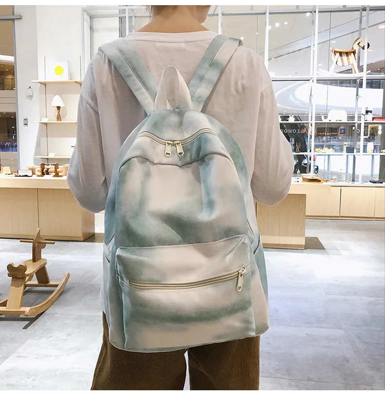 moda gradiente mochila para adolescente