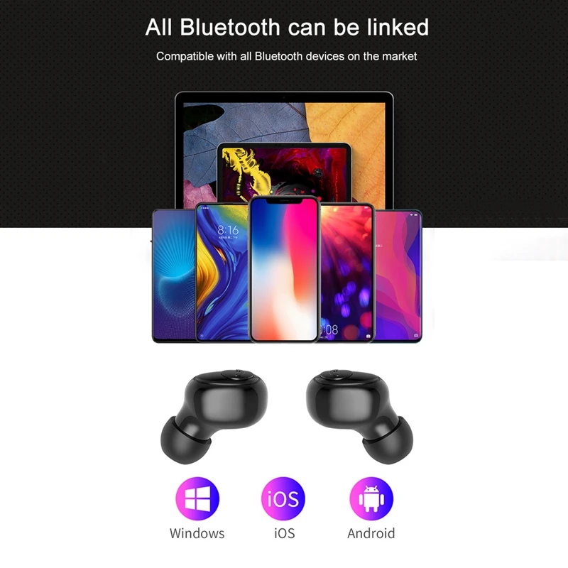 Bluetooth наушники G6s TWS беспроводные 5,0 Handsfree наушники спортивные басы Наушники Водонепроницаемая гарнитура с микрофоном 3500 мАч зарядная коробка