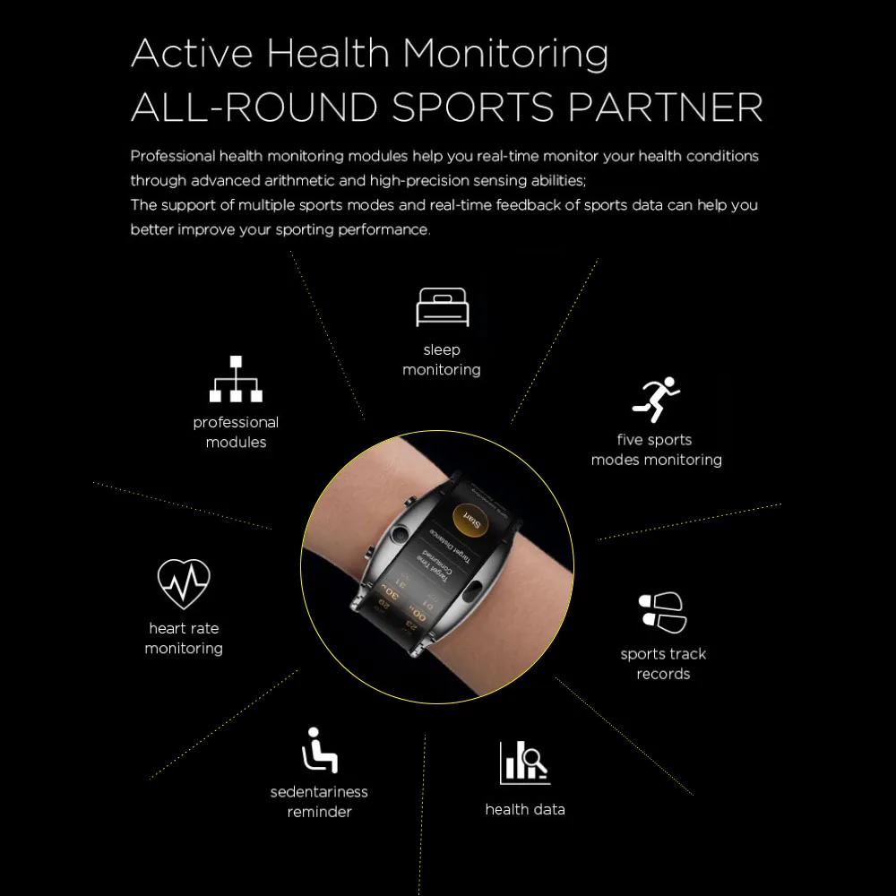 US $59.99 Global Version ZTE Nubia Alpha Smart Watch 1G 8G 401 Foldable Flexible Screen Snapdragon 8909W Bluetooth calling 500W Camera