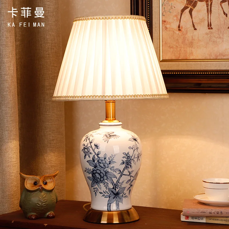 porcelain floor lamp