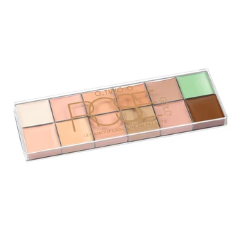 

O.TWO.O 12 Candy Colors Full Coverage Makeup Face Whitening Concealer Palette Contour for Base Make Up