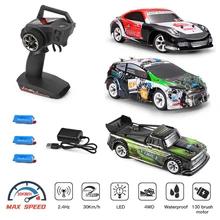 

Wltoys 4WD 284131 K989 K969 30Km/H Indoor Toy 1/28 High Speed Racing Mosquito RC Car 2.4GHz Off-Road RTR RC Rally Drift Car