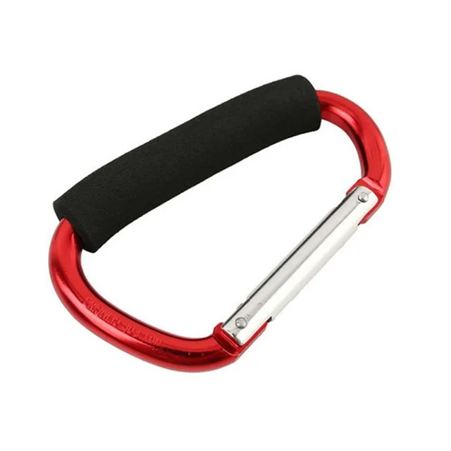 1Dc Túlméretes Horog Karabiner Bevásárló Kampó Szivacs Biztonsági Egyenlege Kültéri Kemping Túrázás Nagy 135 Mm*9 Mm - Image 4