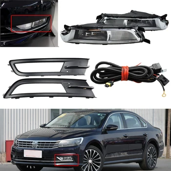 

LED Car Light For V W Passat B8 2015 2016 2017 2018 2019 2020 Car-styling Front LED Fog Light Fog Lamp Bulbs