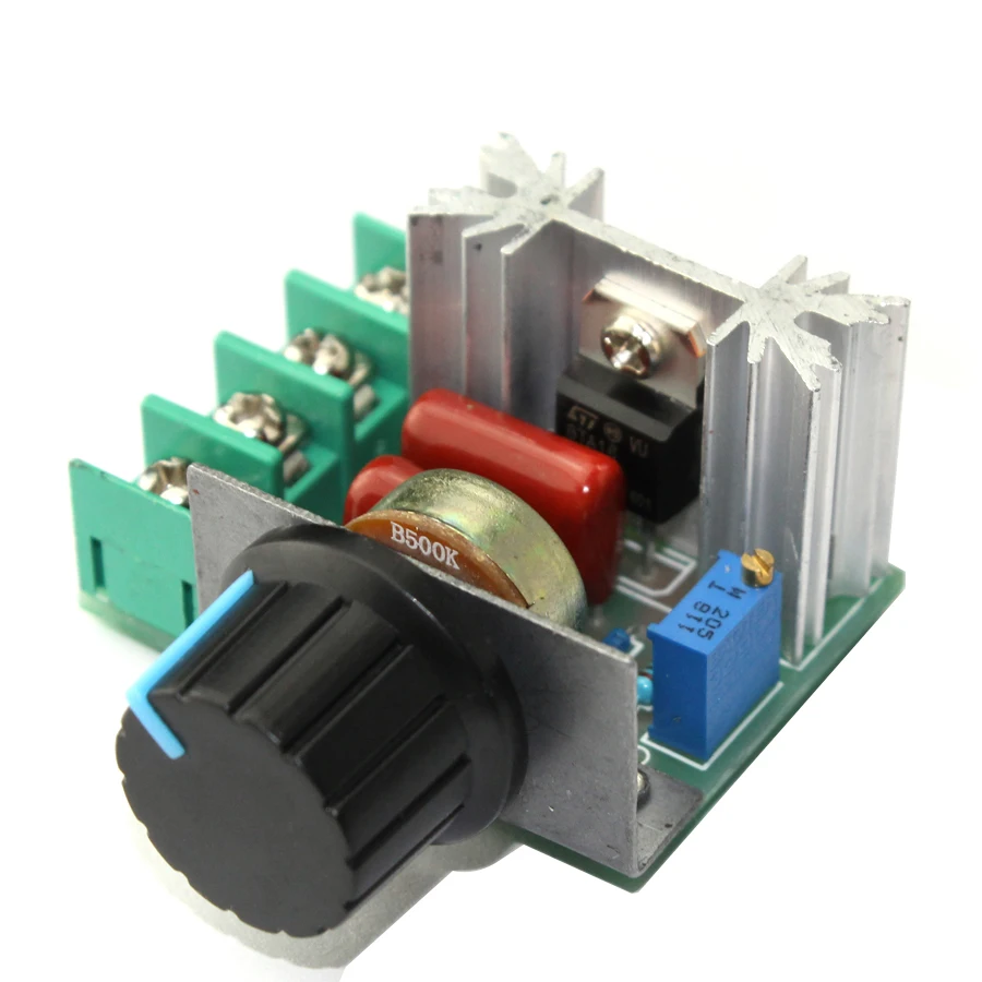 Description Picture 2 of itemPC Stabilizer 2000W 4000W Voltage Stabilizer AC 220V SCR Adjustable Voltage Regulator Motor Speed Controller Governor Thermostat