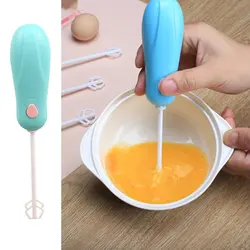 Mini Handheld Powder Blender Electric Hot Drinks Portable Egg Milk Frother Foamer Whisk Mixer Stirrer Household Kitchen Tools