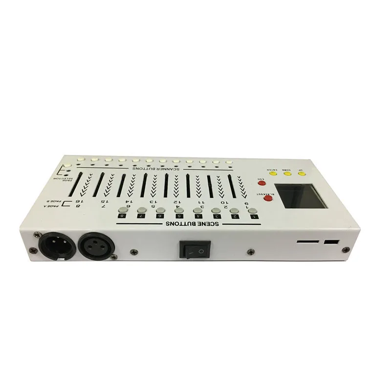 

Professional stage light console,mini DMX512 DMX192 mobile battery controller