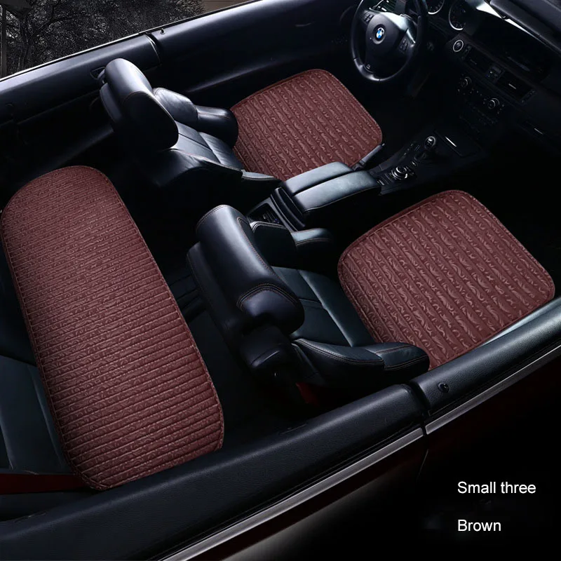 Нескользящий чехол для автомобильного сиденья Автомобильная подушка из трех