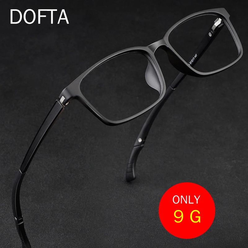 

DOFTA Sports Prescription Eyeglasses Frame Men Ultralight TR 90 Optical Glasses Frame Women Full Myopia Frame Glasses Male 5280