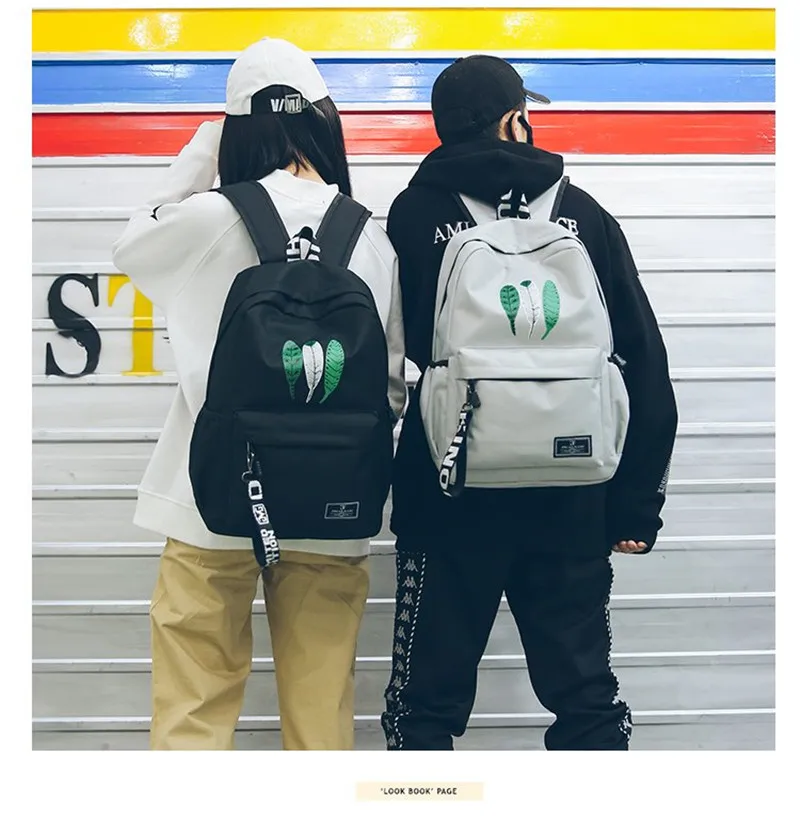 

Fashion Nylon Women Backpack Female Large Capacity High Schoolbag Boy Korean Vintage Girl Shoulder Bags Travel Bag