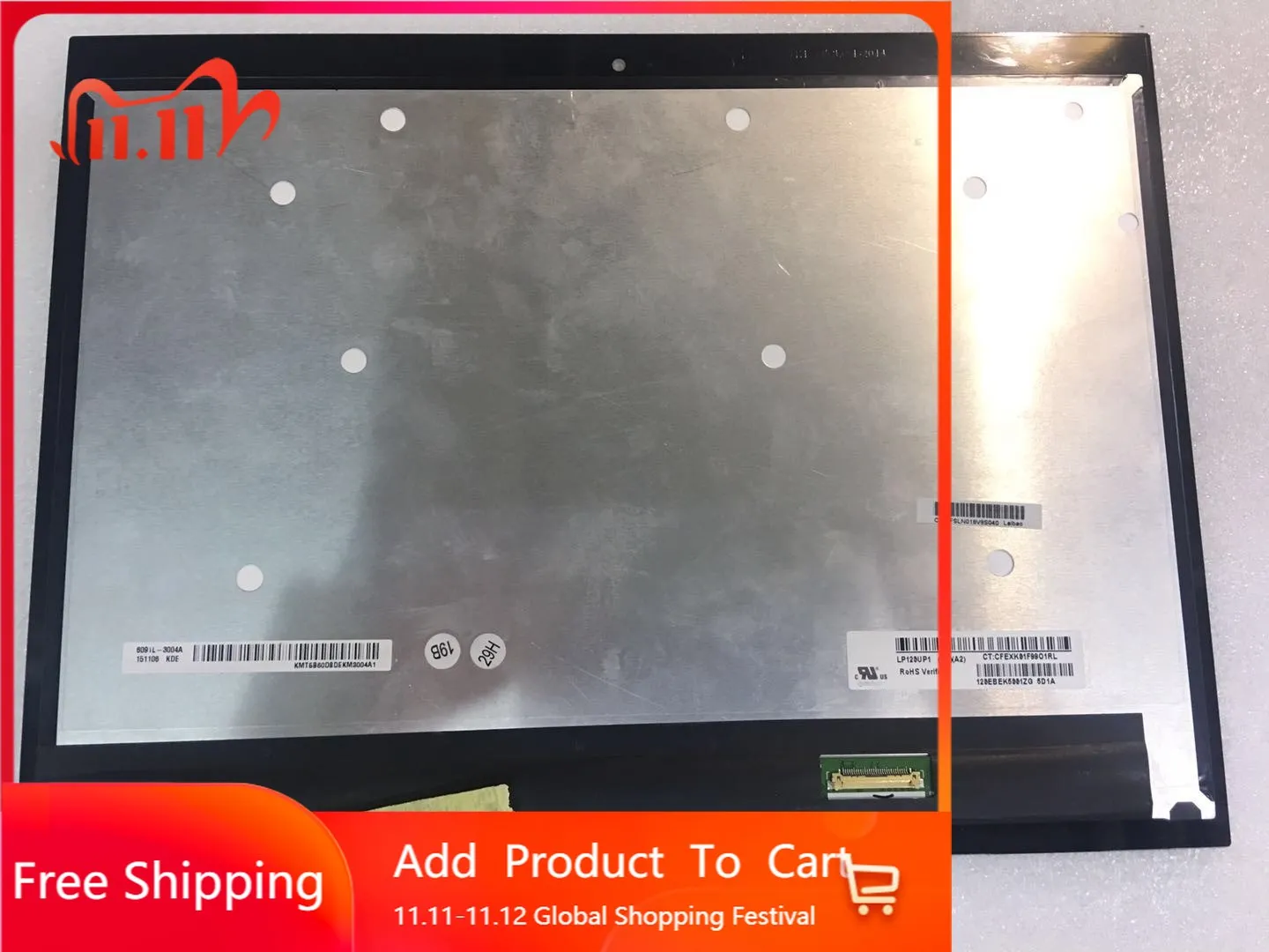 Оригинальный 12-дюймовый экран для ноутбука HP Pavilion X2 12B 12-b010nr 12-B020NR FHD 1920*1080